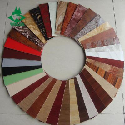 China New Design Traditional Grain Pvc Plywood/Uvplywood/Polyester Plywood For Furniture for sale