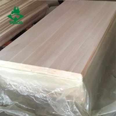 China Traditional paulownia edge glued solid wood board panel for furniture for sale