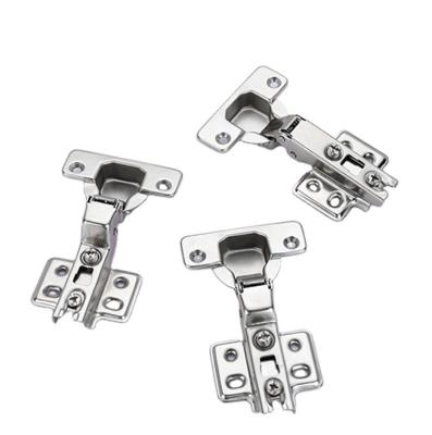 China 95~110 Angle 60g Modern Promotional Kitchen Cabinet Stainless Steel Furniture Hinge for sale