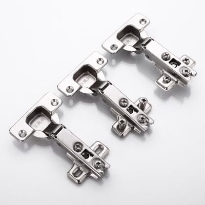 China Modern Wholesale Hinge 2 Holes Hinge One Way Two Way Furniture Hardware Hide Kitchen Cabinet Hinge for sale