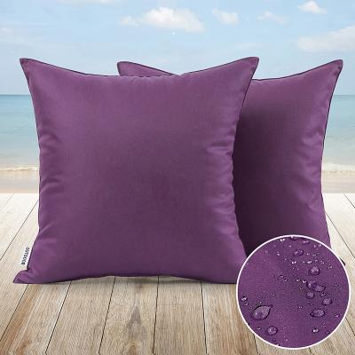 China Decorative Outdoor Waterproof Cushion Tile Cushion Cover Furniture Outdoor Cushion Cover 45*45cm Viable Waterproof for sale