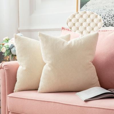 China Viable Home Decor Corduroy Pillow Case For Sofa Bed Autumn Wholesale Pillow Covers Velvet Cushion Cover Corduroy Tile 45*45 18*18 for sale