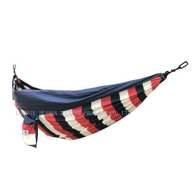 China Modern Outdoor Comfortable Portable Garden Nylon Camping Hammock for sale