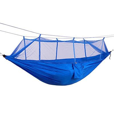 China Modern Outdoor Comfortable Portable Nylon Mosquito Net Mesh Standing Camping Hammock for sale