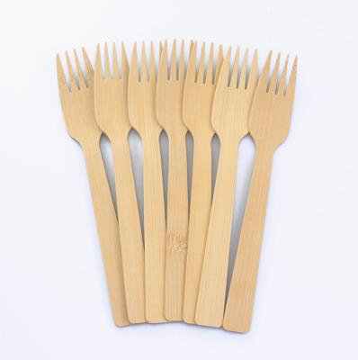 China CLASSIC Disposable Eco Bamboo Wood Spoon Knife Fork Degradable Diposable Knives and Forks for sale