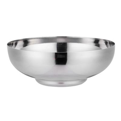 China Viable factory direct home kitchen hotel restaurant cereal salad rice 304 stainless steel metal bowl for sale