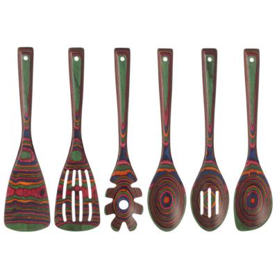 China Factory Custom Colored Dazzle Stocked Wooden Kitchenware for sale