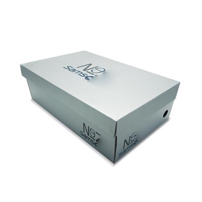 China Luxury Recycled Materials Customization Shoe Boxes With High Quality Recyclable Materials for sale