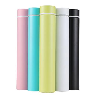 China 260ML PORTABLE Creative Slim Bpa Free Insulated Straight Mug 304 Stainless Steel Coffee Bottle Kettle Cup Vacuum Flasks Cup Mini for sale