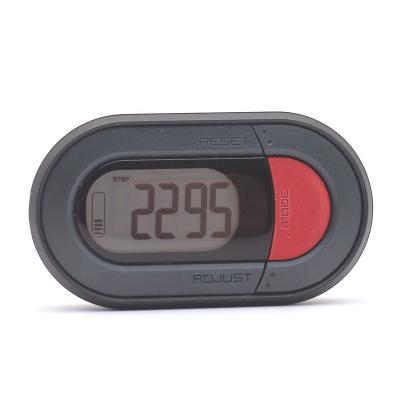 China Track Steps 3D Accurate Sensor Easy Clip On Large Display Pedometer Step Counter Distance Exercise Calorie Fat Burned Timer for sale