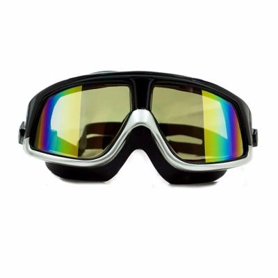 China Large Frame Anti Fog UV Protect Silicone Free Swimming Goggles for sale