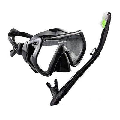 China Amazon Waterproof Hot Selling Mask Anti-fog Coated Glass Scuba Diving Air Intake With Silicon Mouth Piece for sale