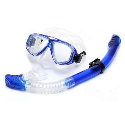 China Nearsight Waterproof Scuba Diving Mask Snorkel Full Dry Top Tube Waterproof Diving Equipment for sale