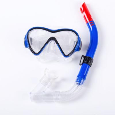 China Snorkel Waterproof Cheap Gear PVC Goggle Diving Mask for sale