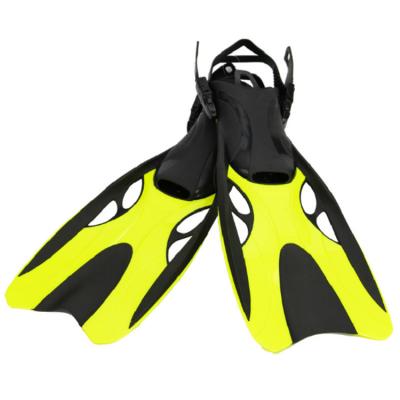 China Durable Eco-Friendly Adjustable Long Blade Adult Ocean Diving Fins Forming Swimming Fins for sale