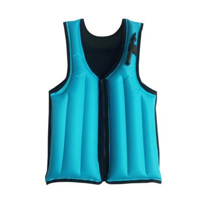 China Eco-friendly Wholesale CO2 Swim Vest Inflatable Adult Lift Jacket for sale