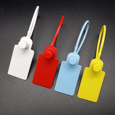 China High Chemical Resistance 170mm Seal Tag Security Plastic Bag Plastic Seal And Security Seal Lock for sale