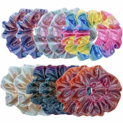 China LaserDesinger New Arrival PH-083 Extra Large Single Rope Environmentally Friendly Scrunchies Colorful Elastic Hair Scrunchies for sale