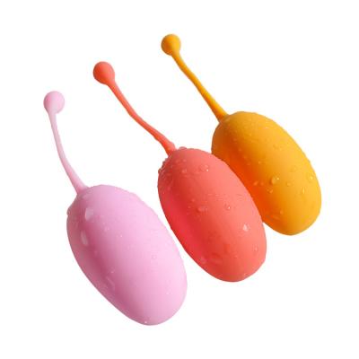 China VirginSucking Female Shrink Mango Set 3 Ball Firming Silicone Kegel Exercise Silicone+steel Ball Soft Trainer 3 Sets for sale