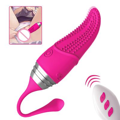 China Rechargeable Silicone Vibrator 3 Speeds 9 Frequency Female Masturbator, Adult Female Products Vaginal Clitoris Stimulator Remote for sale