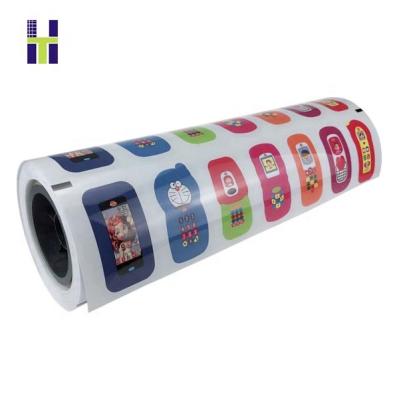 China Vivid Printing Custom Printed Rigid PVC Film For Blister Package for sale