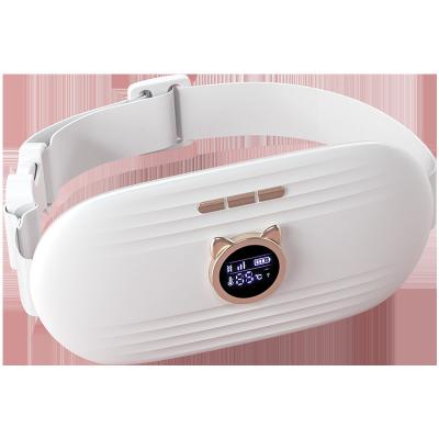 China Polyester & Uterus Acupoints Nylon Electric Heating Vibrating Massager Heat To Relieve Pain Menstrual Abdominal Massage Hot Palace Belt for sale