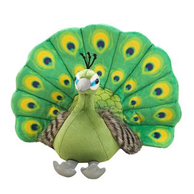 China 30cm Simulation Peacock Plush Toy Cute Peacock Stuffed Animal Plush Peacock Plush Toy Doll Pillow Birthday Gift Home Decoration for sale