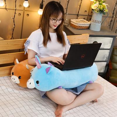 China Hot Sale Simulation Stuffed Animal Pillow Pig Duck Frog Stuffed Animal Pillow Soft Toy Animal Pillows Unicorn Panda Plush Home Decor for sale