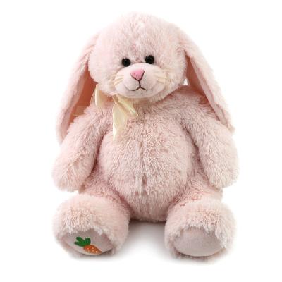 China Soft Plush Stuffed Rabbit Stuffed Toy Fluffy Baby Comforter Toy Custom Soft Animal Doll Accompany Sleep Cartoon Nice Stuffed Rabbit for sale