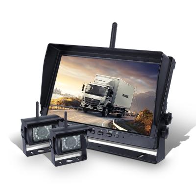 China Wireless Rear View Camera 1080P Car Van Truck IR Monitor Waterproof Wireless Car Reversing Camera Rear View Backup Security System for sale