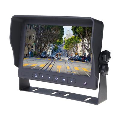 China 1024*600 7 Inch AHD 1080P Monitor Camera Wired System Digital Display Car Rear View System For Bus Trucks for sale