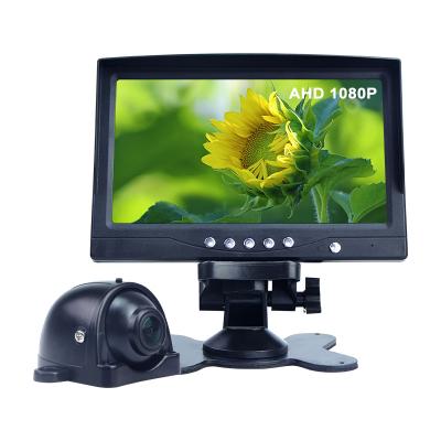 China Wireless IR Night Vision AHD Truck Security Monitor System with 7 Rear Camera and 1080P Inch Waterproof Car IR Monitor for sale