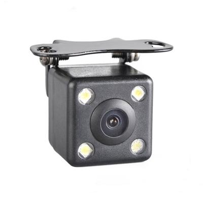 China 4 LED 12V Car Rear View Camera Waterproof Hot Selling Universal Waterproof and Shakeproof Car Reverse Backup Camera for sale