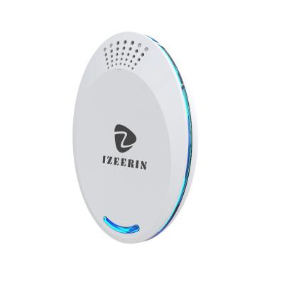 China Izeerin Pest Repellent Insect Repellent Disposable Head Ultrasonic Plugging With LED Light Insect Reflector Device for sale