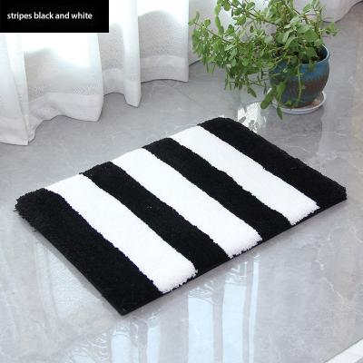 China Sustainable Bathroom Cover Set Shaggy Carpet Anti Slip Mat Home Bathroom Decor Living Room Room for sale