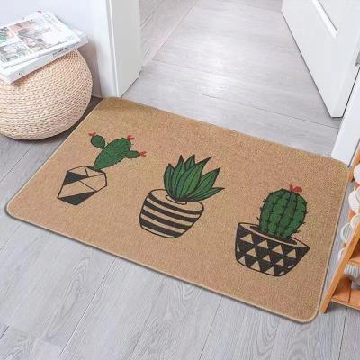 China Washable Custom Design Logo Mats Brand Logo Mats Custom Door Mats for sale