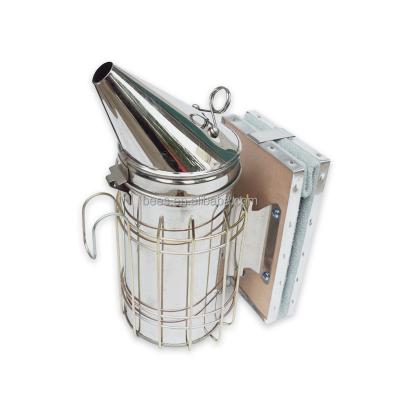 China Farms Manufacturer Bee Keeping Equipment Stainless Steel Bee Smoker Supplier for sale