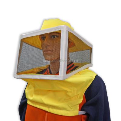 China Farms Metal Beekeeping Equipment Yellow Protective Bee Hat For Sale for sale