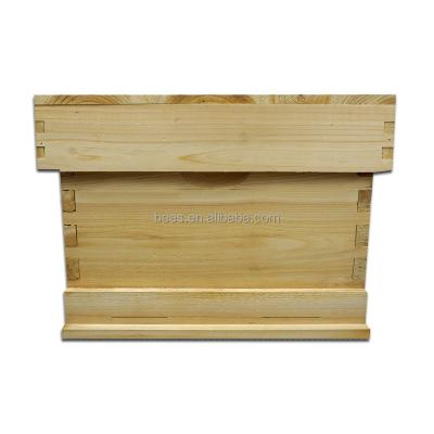 China Best Selling Durable Honey Bee Hive Wooden Beekeeping Farms Bee Hive For Sale for sale