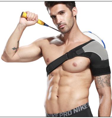 China Breathable Low Price Adjustable Shoulder Guard Shoulder Support Belt Brace for sale