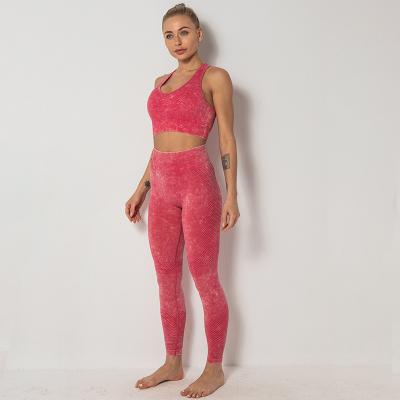 China Best Selling Breathable Jumpsuit Women Sports Seamless Fitness Yoga Set Sports Wear Gym Clothes for sale