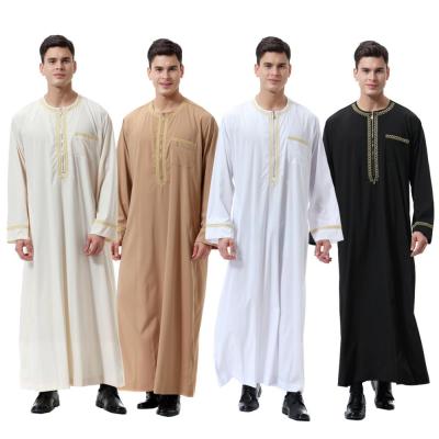 China Can make changes if you want muslim islamic clothing for arab men abaya abaya islamic men kaftan jubba islam clothing men thobe for sale