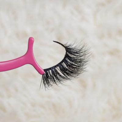 China Wholesale Thick Mink Eyelash 3d Private Label Lashes Fake Mink Fur Tape Eye Lashes for sale