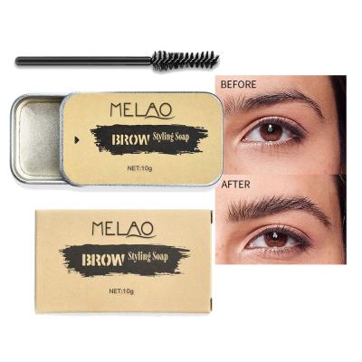 China Waterproof Soap Kit Brows Styling Soap Long Eyebrow During Smudge Proof Waterproof Eyebrow Styling Pomade Brows Natural Private Label for sale