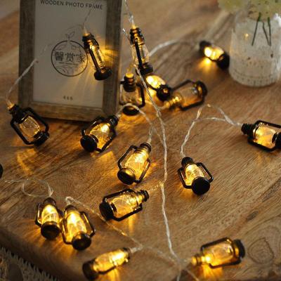 China Retro INS Minimalist Light Decoration String Lantern LED Lamp Night Hanging Light Led Lamp Home Decoration Room Dormitory Bedroom Layout for sale