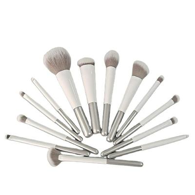 China Angular Blush Professional Wholesale 13 Pcs High Quality Makeup Brush Set From Chinese Factory for sale