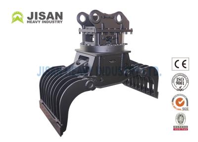 China Demolition Hydraulic Gripper , Excavator Attachment Demolition Grapple for sale