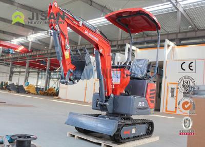 China Betrieb 0.95t belasten Mini Crawler Digger 2740m Max Digging Radius zu verkaufen