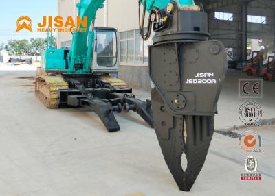 China Jisan Hardox 20ton 30ton Excavator Hydraulic Shear Hydraulic Eagle Shear Car Dismantled Tools for sale