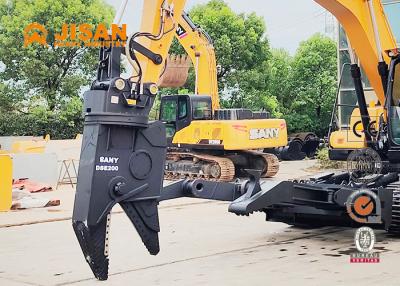 China Pc310lc-5 Hydraulic Steel Shear Excavator Demolition Shear Excavator For Sale Rotating Scrap Shears Car Cart E for sale